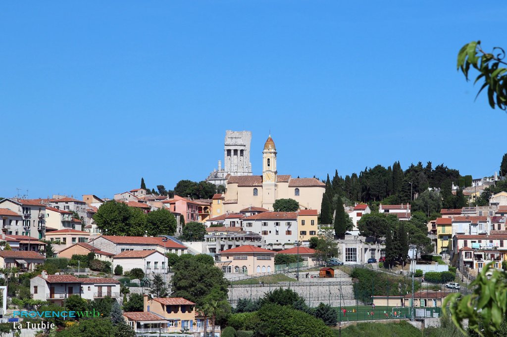 Village de La Turbie.