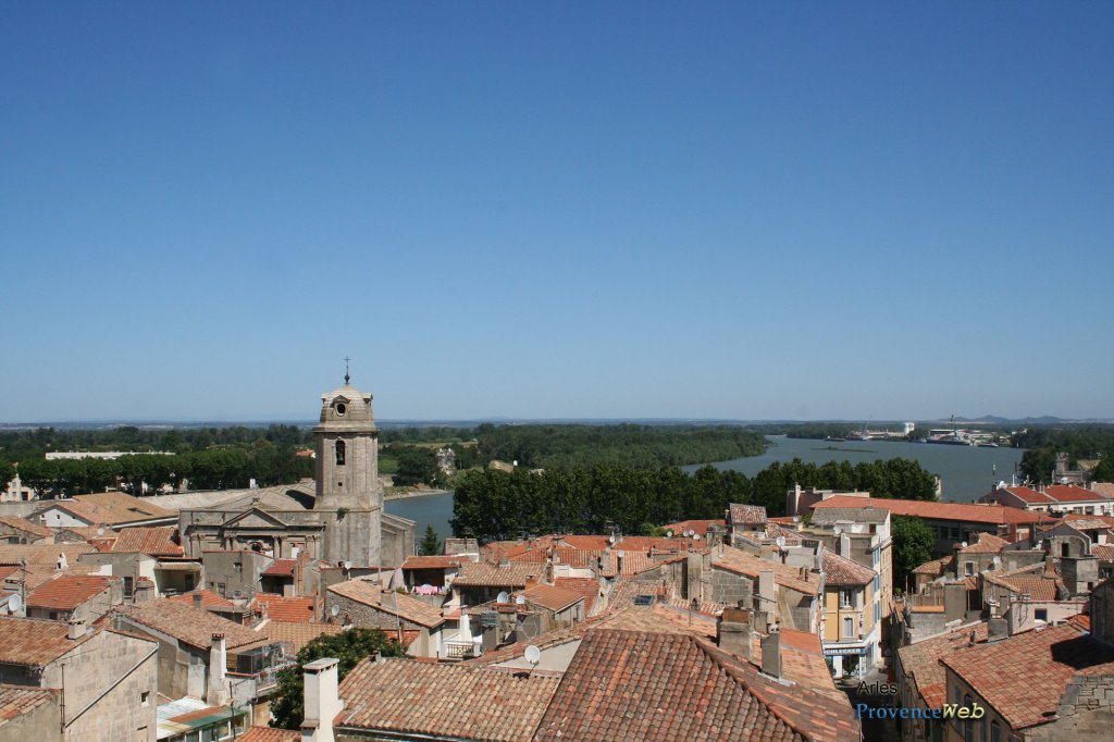 La ville d'Arles dans les Bouches du Rh&ocirc;ne.