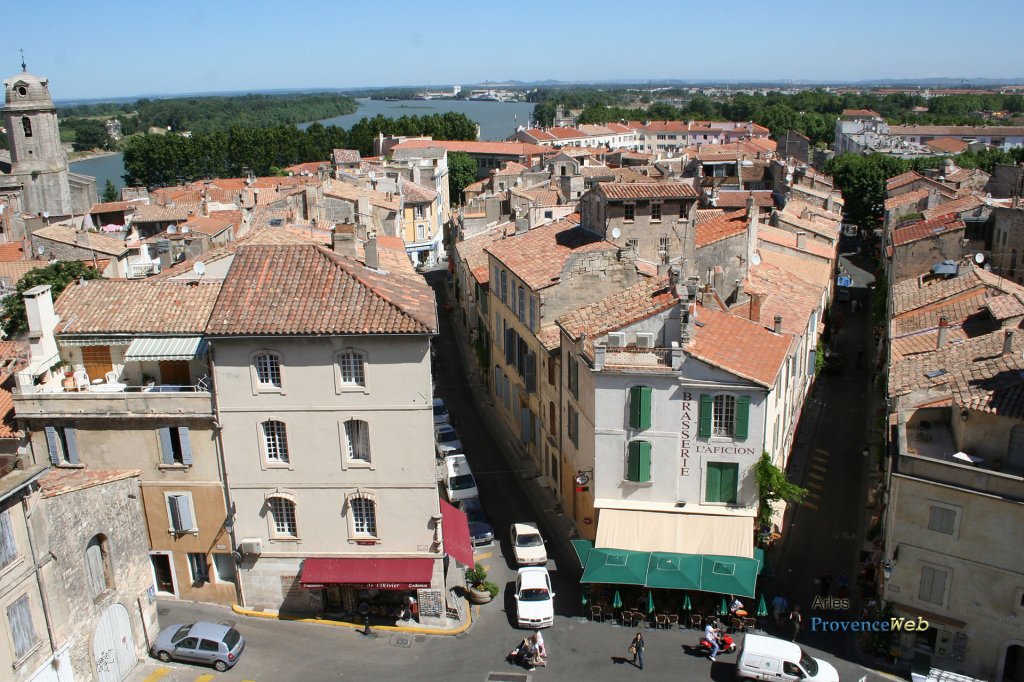 Vieille ville d'Arles.
