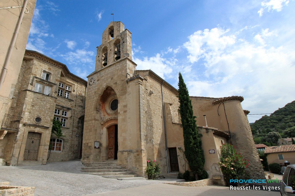 Eglise de Rousset les Vignes.