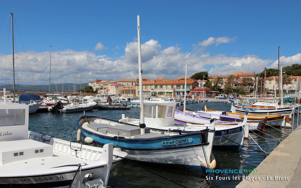 Port de Six Fours les Plages.