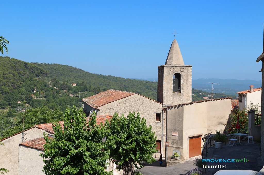 Eglise de Tourrettes.