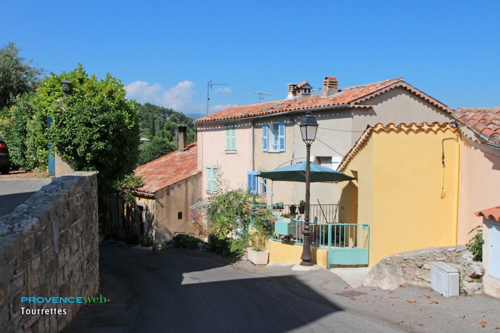 Tourrettes dans le Var.