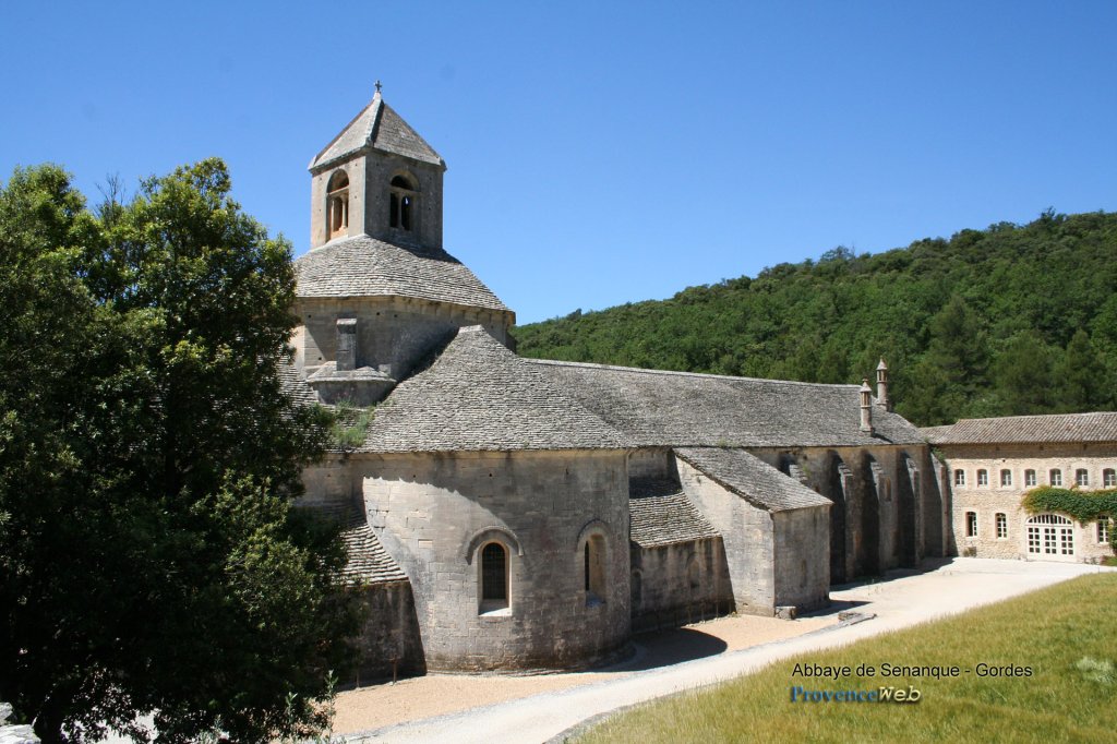 L'Abbaye de S&eacute;nanque.