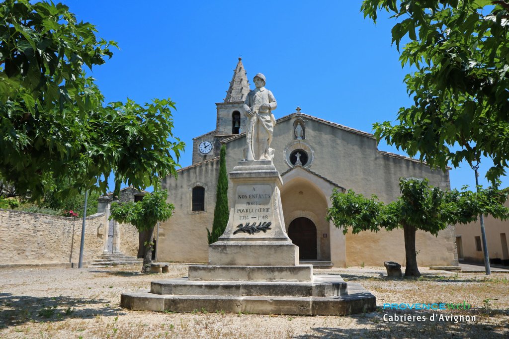 Place de Cabri&egrave;res d'Avignon.