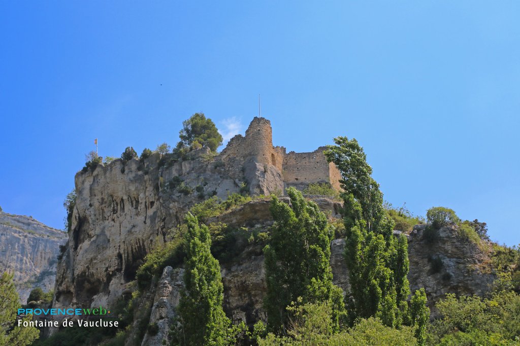 Citadelle &agrave; Fontaine de Vaucluse.
