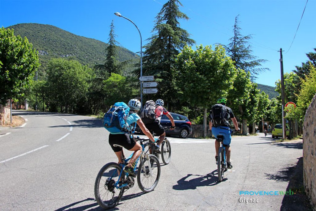V&eacute;lo &agrave; Gignac.