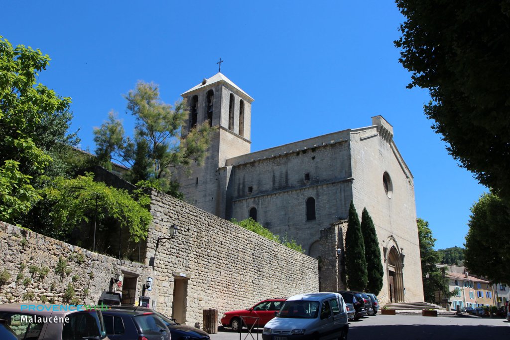 Eglise de Malauc&egrave;ne.