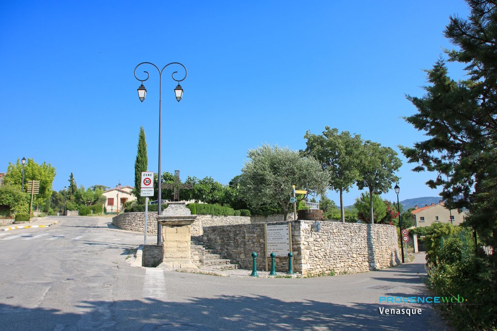 Venasque en Provence.