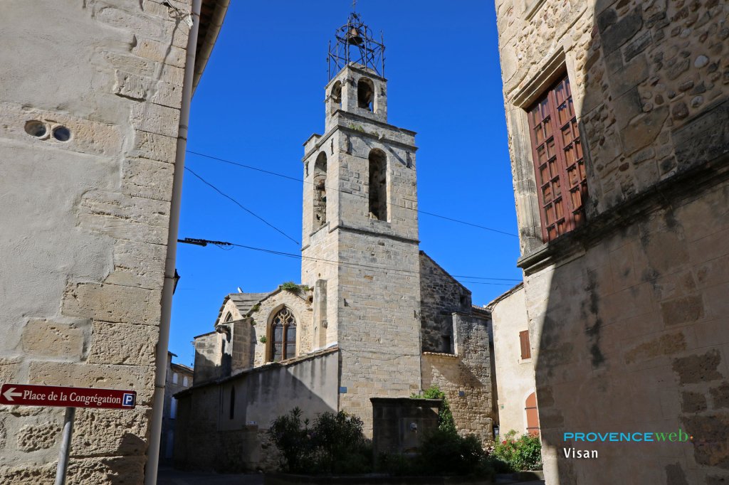 &eacute;glise de Visan.